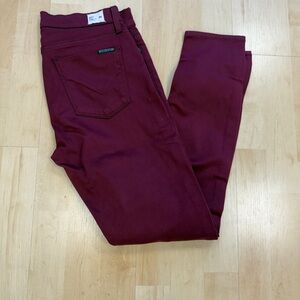 Hudson Nico Wine Colored Jean